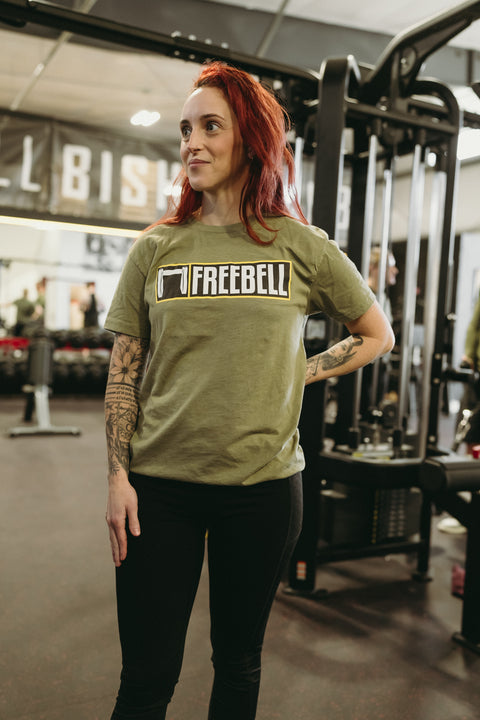 Freebell Olive Green T-Shirt